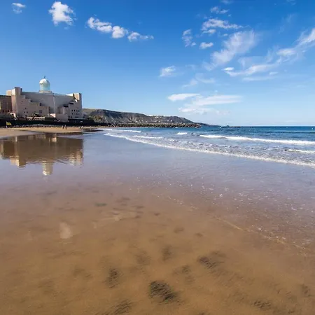 Seafront Terrace Las Canteras Beach - Wifi 아파트 *